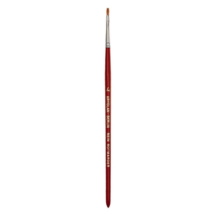 Flat Excellence Brush # 4 - pędzel płaski