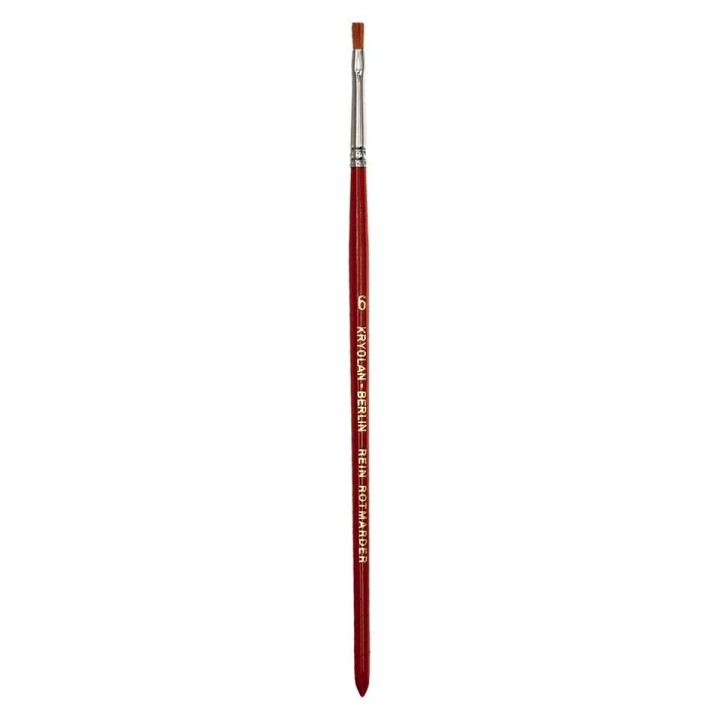 Flat Excellence Brush # 6 - pędzel płaski