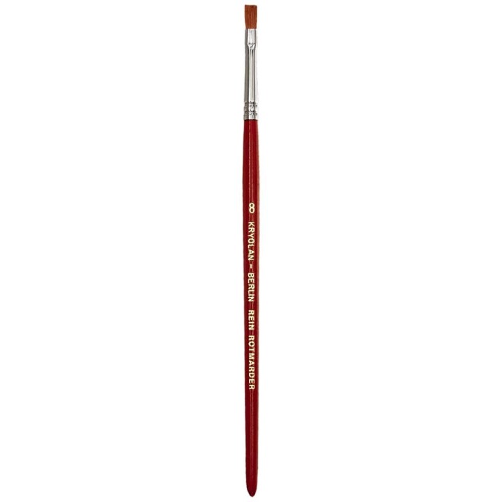 Flat Excellence Brush # 8 - pędzel płaski