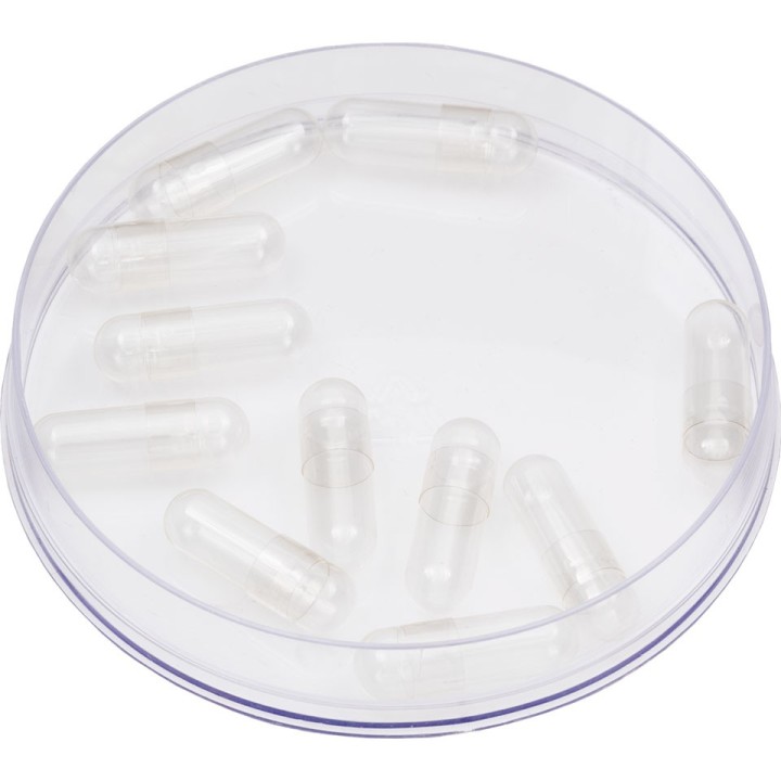 Gelatine Capsules - kapsułki żelatynowe puste op. 20 szt