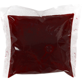 Blood Sachet 3 cm x 3 cm - sztuczna krew spożywcza w saszetkach