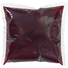 Blood Sachet 6 cm x 6 cm - sztuczna krew spożywcza w saszetkach