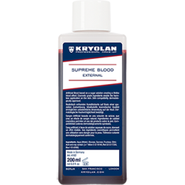 Supreme Blood External 200 ml - sztuczna krew prawdziwa lepkość i płyn