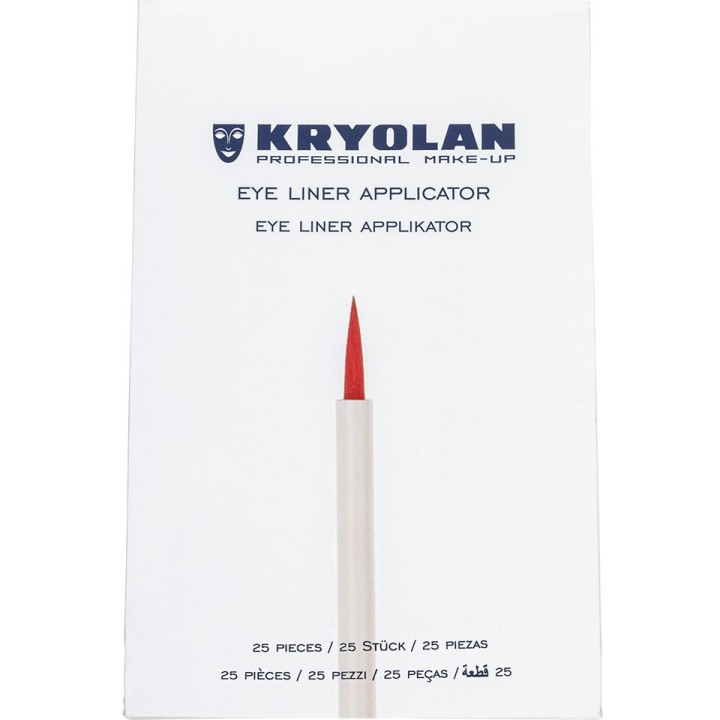 Eye Liner Applicator - jednorazowe pędzelki do eyelinera op. 25 szt