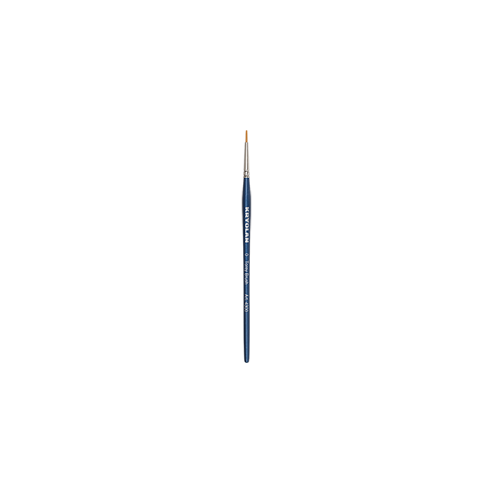 Round Torey Brush # 0 - pędzelek syntetyczny okrągły