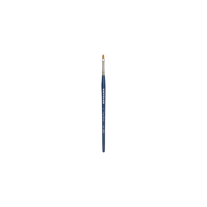 Flat Torey Brush # 2 - pędzelek syntetyczny płaski