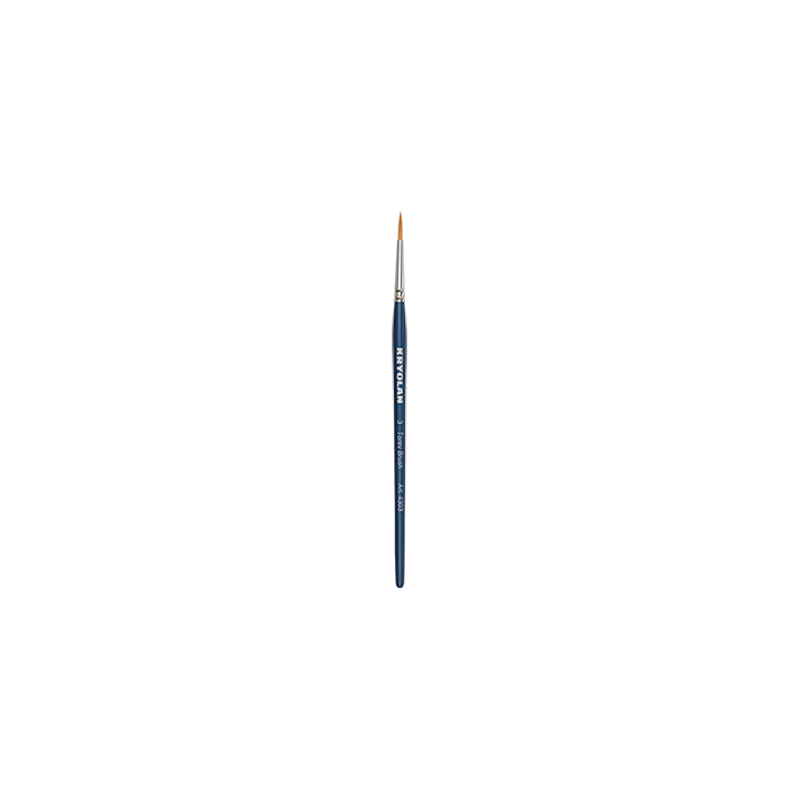 Round Torey Brush # 3 - pędzelek syntetyczny okrągły