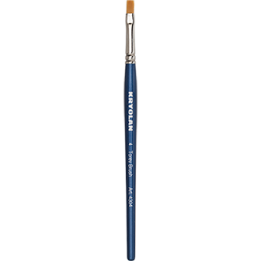 Flat Torey Brush # 4 - pędzelek syntetyczny płaski