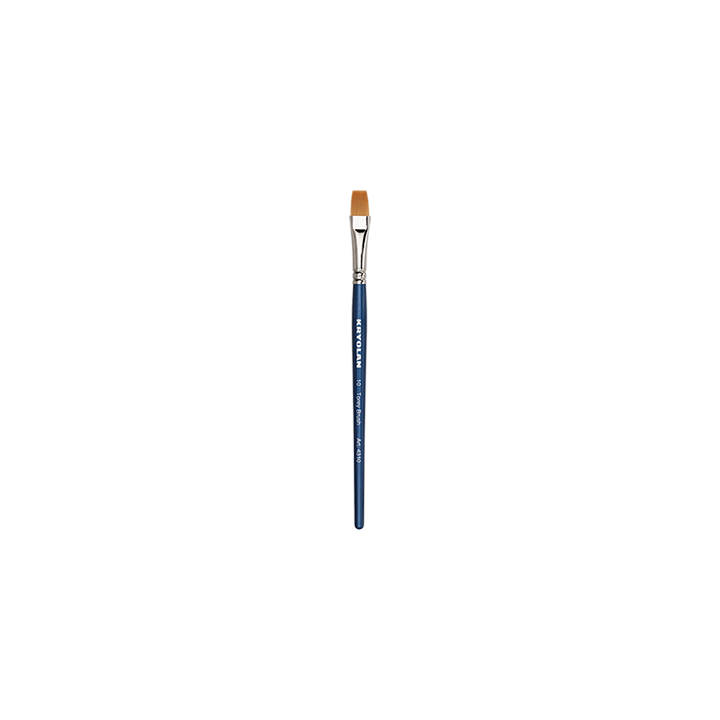 Flat Torey Brush # 10 - pędzelek syntetyczny płaski