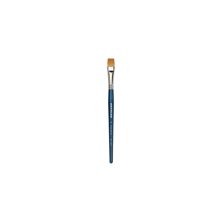 Flat Torey Brush # 14 - pędzelek syntetyczny płaski