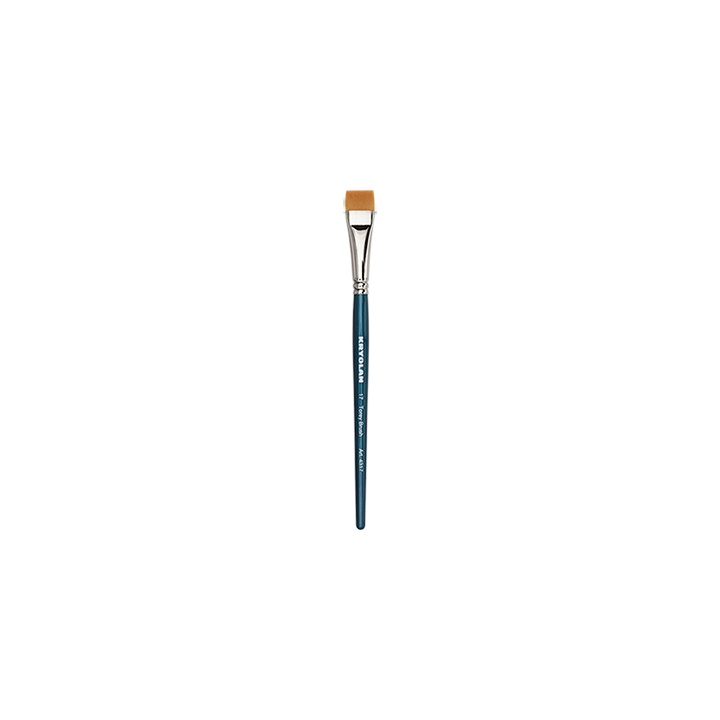 Flat Torey Brush # 17 - pędzelek syntetyczny płaski