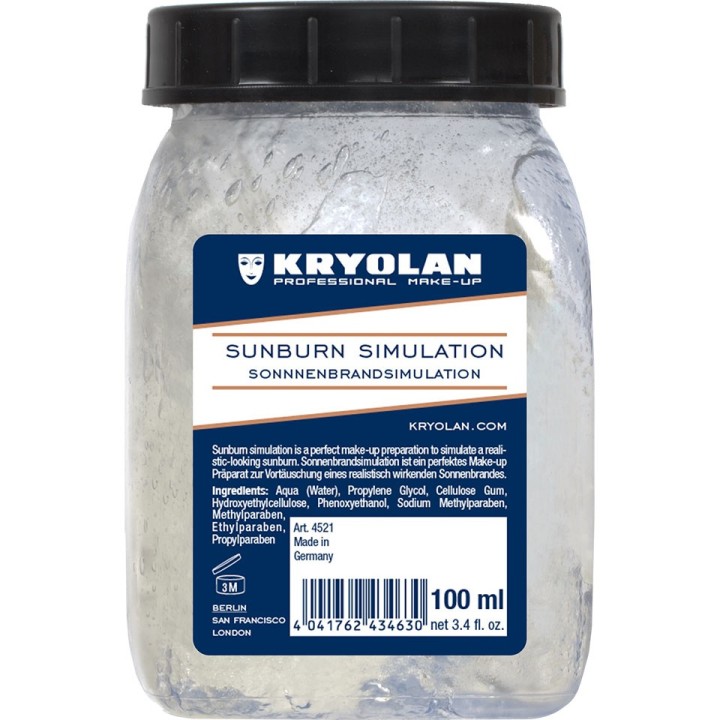 Sunburn Simulation 100 ml - żel do imitacji poparzenia słonecznego