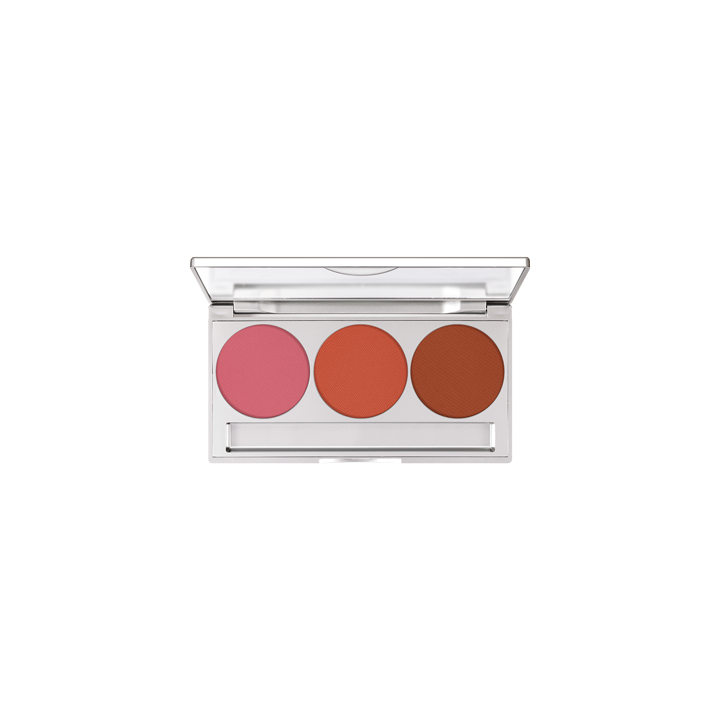 Professional Trio Blusher Set magnetic - paleta róży do polczków