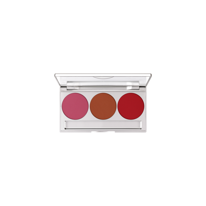Professional Trio Blusher Set magnetic - paleta róży do polczków