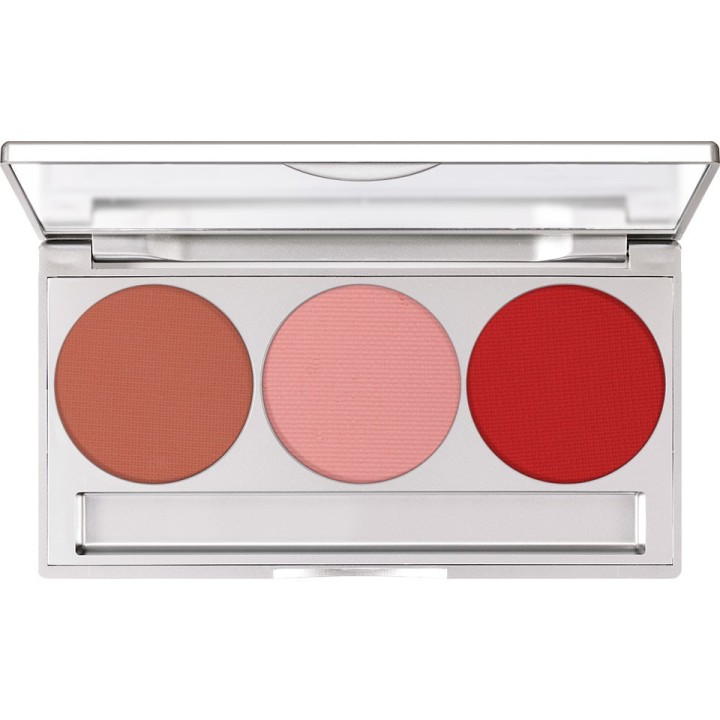 Professional Trio Blusher Set magnetic - paleta róży do polczków