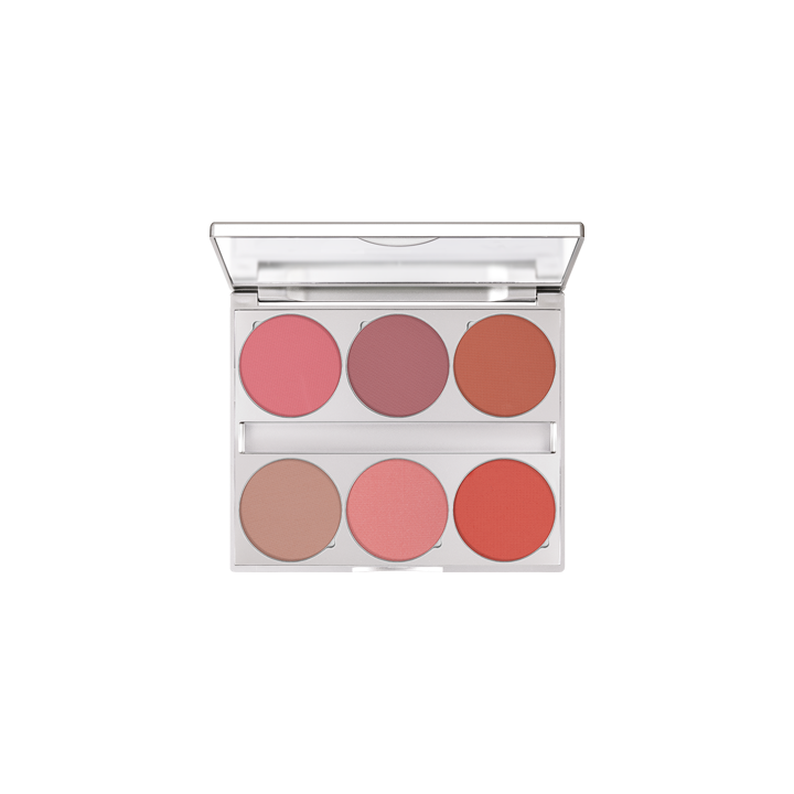 Blusher Palette 6 Colors - paleta róży do polczków