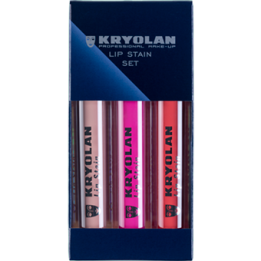 Lip Stain Set (Latin, Electro, Pop) - szminki matowe do ust
