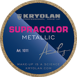 Supracolor Metallic 8 ml - kremowa farba do twarzy i ciała