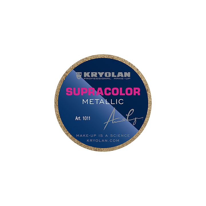 Supracolor Metallic 8 ml - kremowa farba do twarzy i ciała