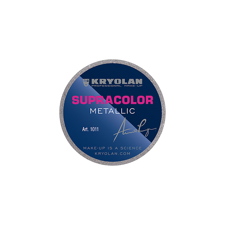 Supracolor Metallic 8 ml - kremowa farba do twarzy i ciała