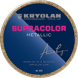 Supracolor Metallic 8 ml - kremowa farba do twarzy i ciała