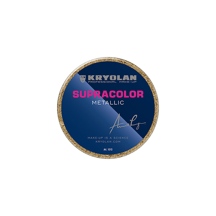 Supracolor Metallic 8 ml - kremowa farba do twarzy i ciała