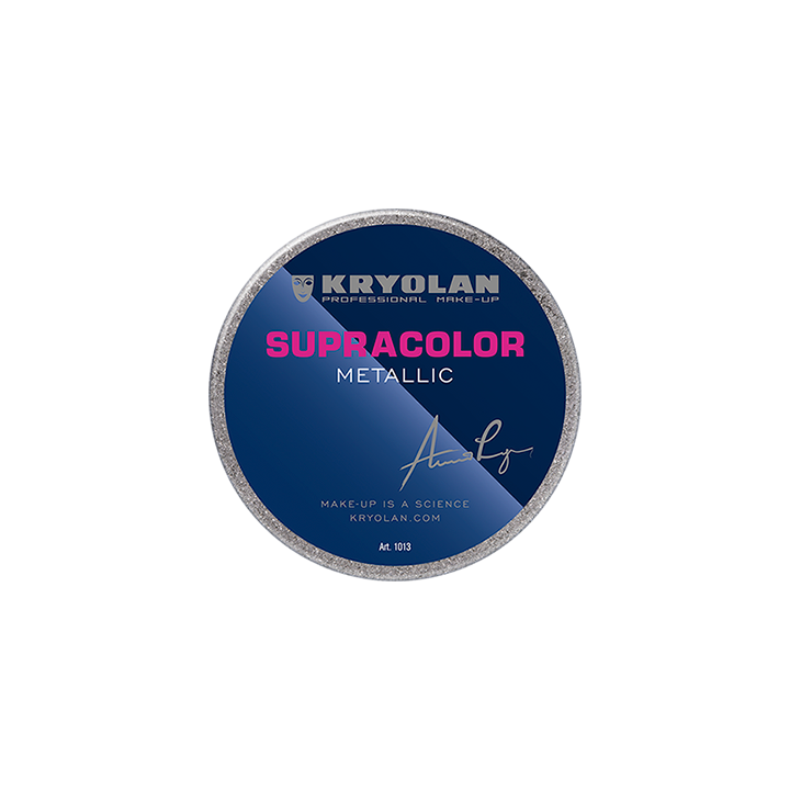 Supracolor Metallic 8 ml - kremowa farba do twarzy i ciała