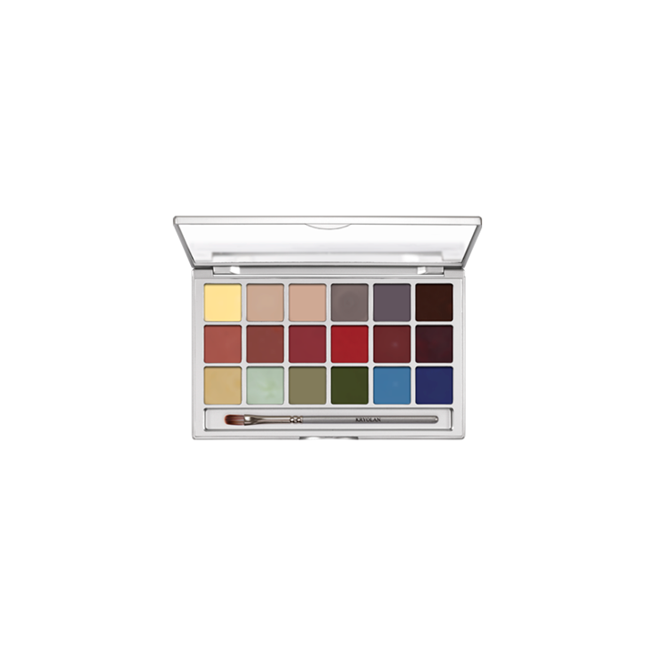 Coloring Vision Palette 18 Colors - kremowa farba do twarzy