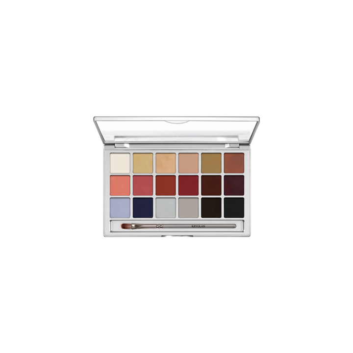 Coloring Vision Palette 18 Colors - kremowa farba do twarzy