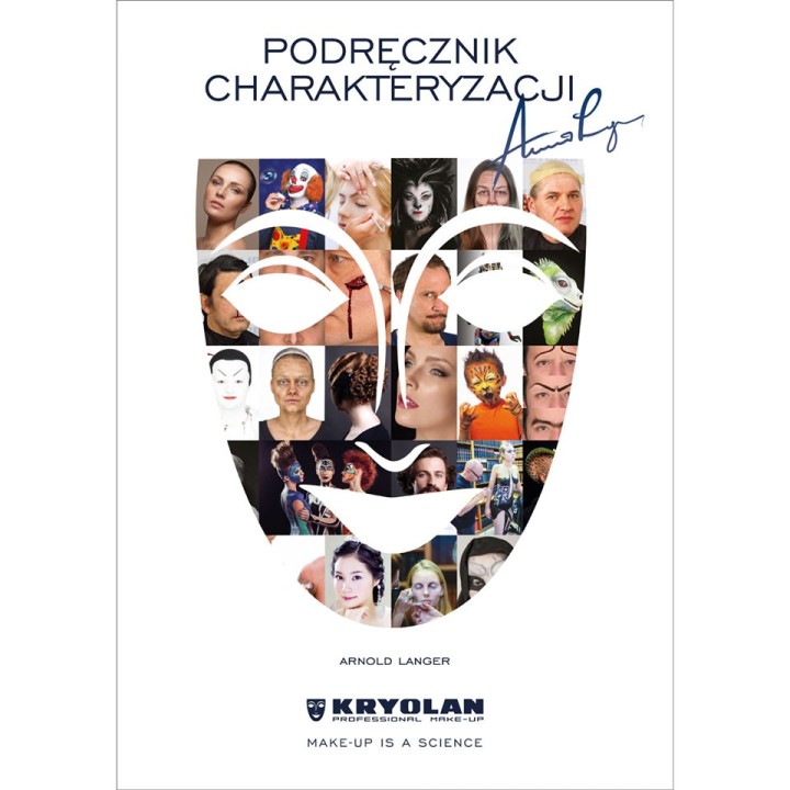 Książka "Podręcznik do charakteryzacji" jęz. Polski