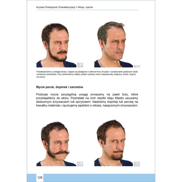 Książka "Podręcznik do charakteryzacji" jęz. Polski