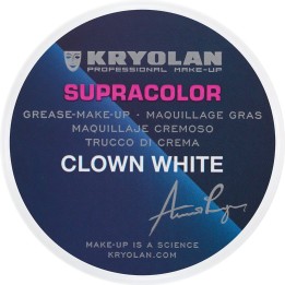 Supracolor Clown White 30 g - farba do twarzy biała