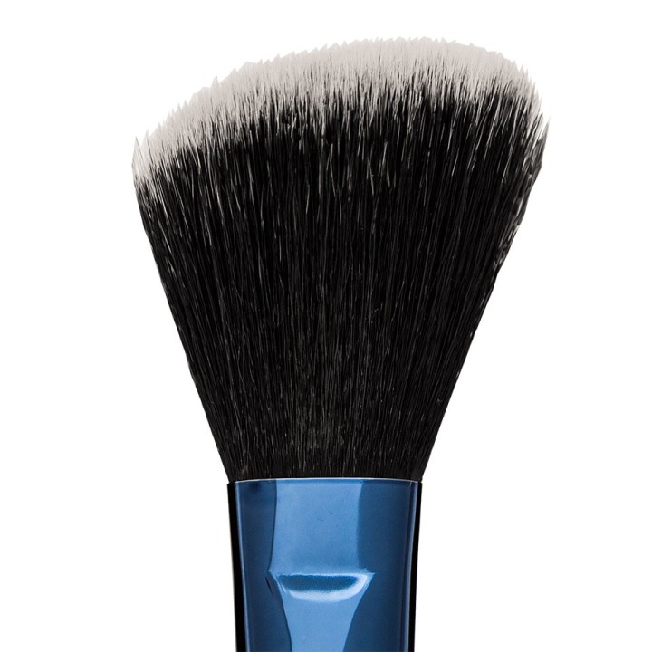 Blue Master Angled Powder Brush Large - pędzel do wykończenia makijażu