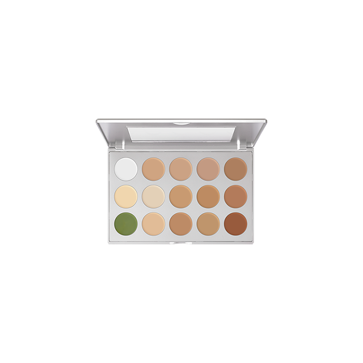 Ultra Foundation Palette 15 Colors - paleta podkładów