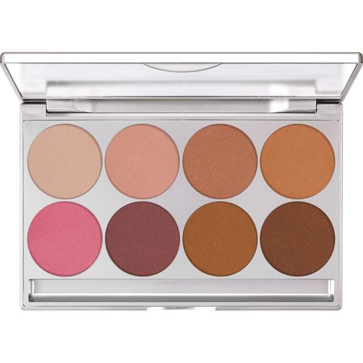 Puder Glamour Glow paleta 8 kol