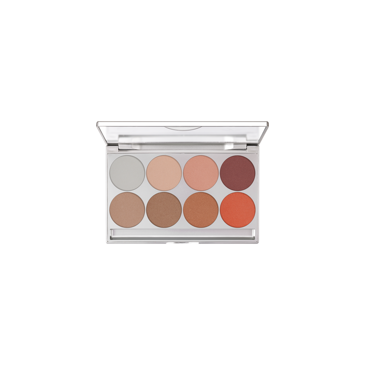 Puder Glamour Glow paleta 8 kol
