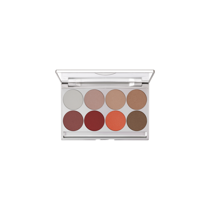 Puder Glamour Glow paleta 8 kol