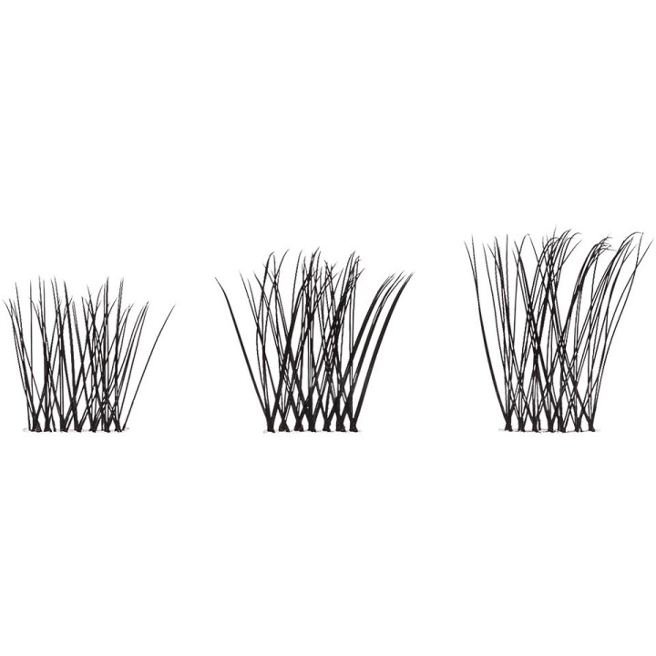 Natural Cluster Lashes Compact 3D Layered Clusters - sztuczne kępki rz