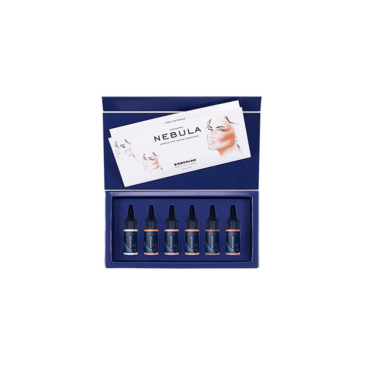 Nebula Contour Airbrush Make-up Set 6 x 14 ml - zestaw farb