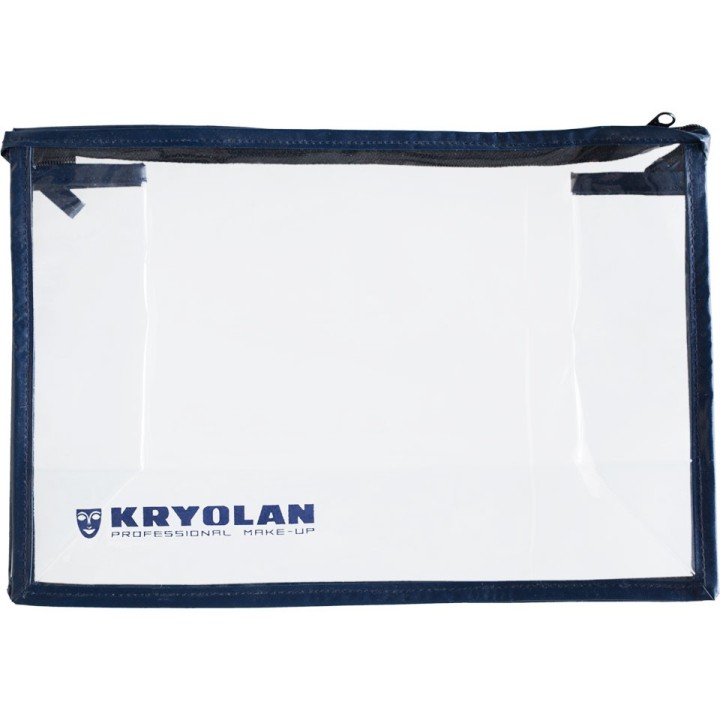 Clear Zipper Bag - kosmetyczka przezroczysta mała