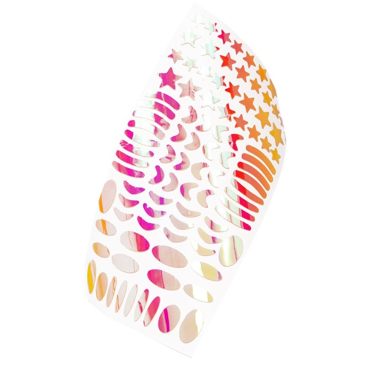 Face Lace DazzleDots - samoprzylepna ozdoba twarzy