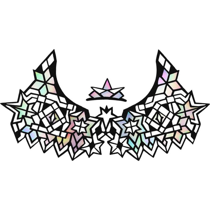 FACE LACE GLASSTRA - samoprzylepna ozdoba twarzy