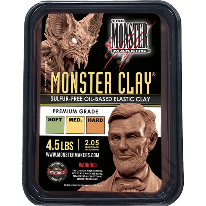 Monster Clay soft grade 2.05 kg - masa  modelarska