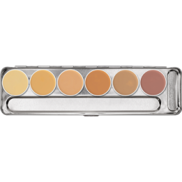 Dermacolor Camouflage Creme Palette 6 Colors - kamuflaż