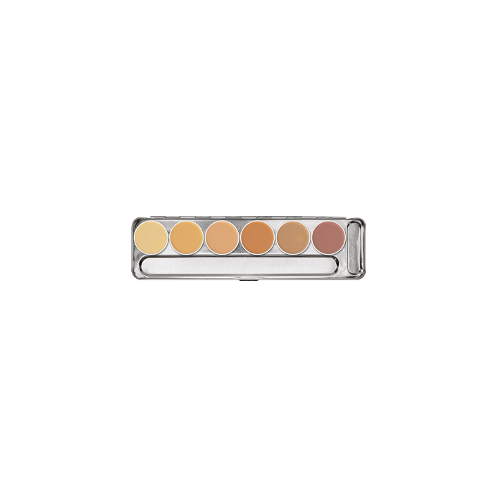 Dermacolor Camouflage Creme Palette 6 Colors - kamuflaż