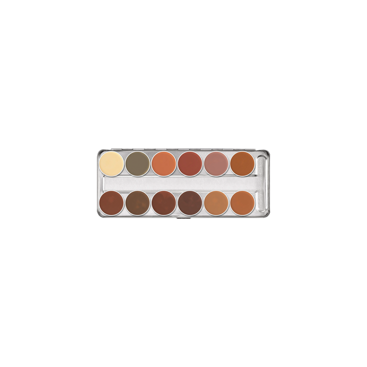Dermacolor Camouflage Creme Palette 12 Colors - kamuflaż