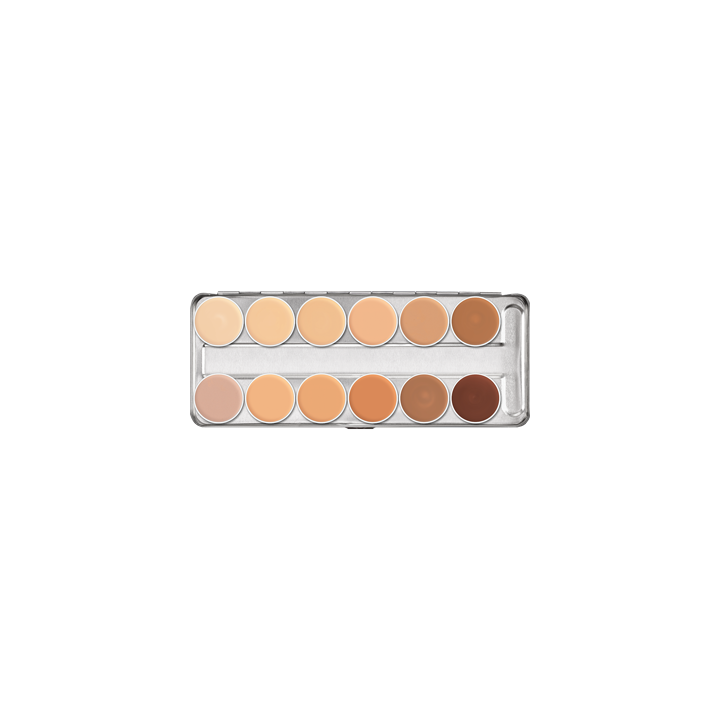 Dermacolor Camouflage Creme Palette 12 Colors - kamuflaż