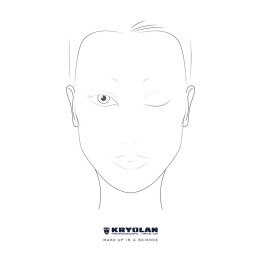 Professional Make-up Charts 25 szt