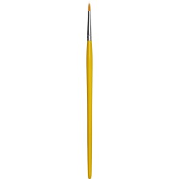 Pintura Brush Yellow - pędzel okrągły wegański