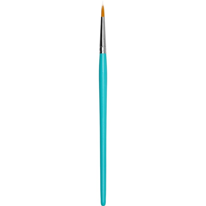 Pintura Brush Turquoise - pędzel okrągły wegański